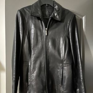 Leather jacket